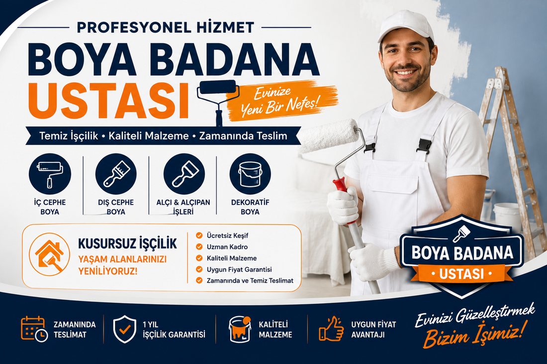 Bağarası boya badana ustası – profesyonel boyacı